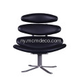 Corona Swivel Leather Lounge Mpando